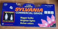 Sylvania Commercial Grade 100 Lights Frost Ma...