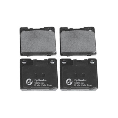 For Volvo 200, 240, 260 (75-93) Rear Brake Pads (Girling)
