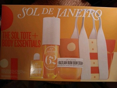 Sol de Janeiro The Sol Tote + Body Essentials Gift Set BNIB Limited Edition 2025
