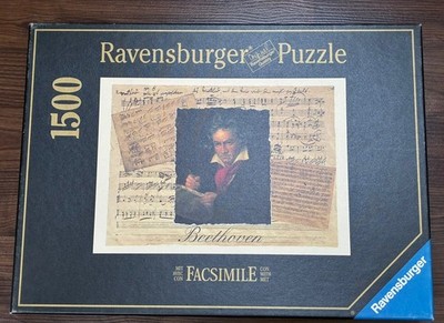 Ravensburger Facsimile Beethoven Puzzle 1500 Teile # RARITÄT #