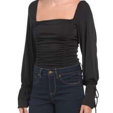 FREE PEOPLE Meant To Be Bodysuit Size Small - Free people black bodysuit small