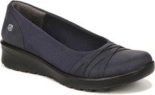 Bzees Womens Goody Slip-On Ballet Flats