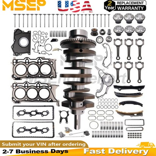 Rebuild Overhaul Kit for 3.0L  Maserati Ghibli Levante Quattroporte TT V6 Engine Photo - $1,646