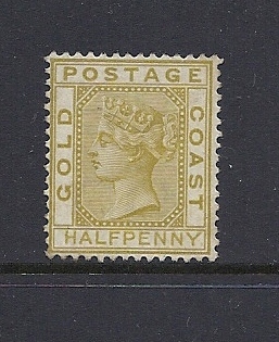 えむわい GOLD COAST 1876 1/2d SG 4 No gum | eBay