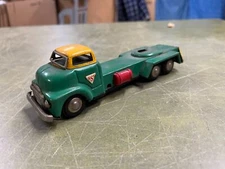 Vintage SSS Shioji GMC Power Shovel Friction Tin Toy Truck