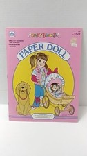 Vintage Punky Brewster Uncut Paper Doll Set Golden Book 1986 1532 book