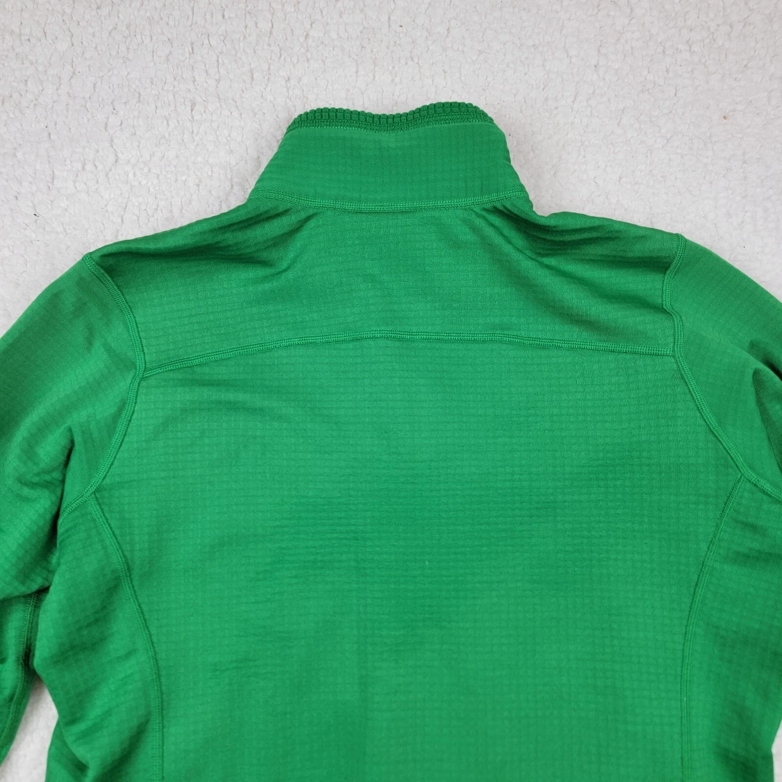 patagonia vintage r1 regulator fleece full zip ginkgo jacket