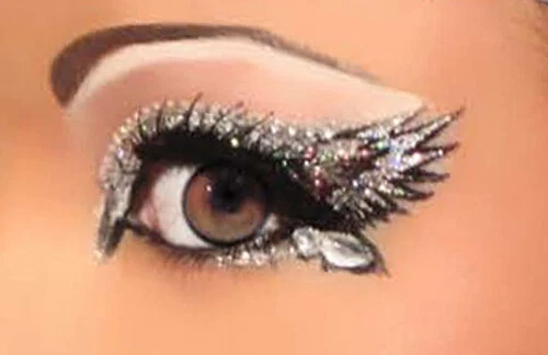 Kit de maquillaje de ojos autoadhesivo Xotic Eyes con cristales Foto 4 de 4