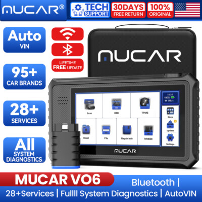 2026 MUCAR VO6 Pro Bluetooth Automotive Car Diagnostic Tool Full System Scanner