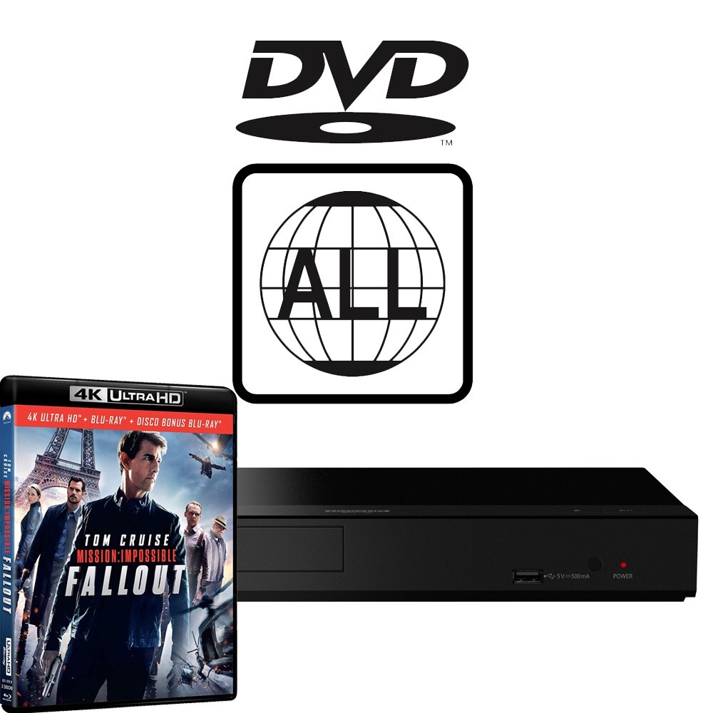 Panasonic Blu-ray Player DP-UB150 MultiRegion for DVD Mission Impossible Fallout