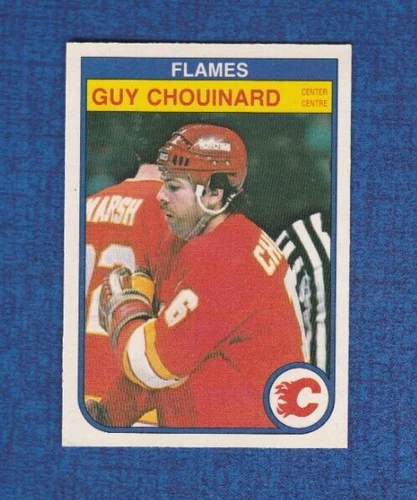 1982-83 OPC O-pee-chee Hockey # 41 Guy Chouinard