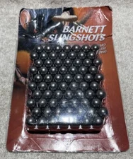 Barnett Archery Steel Slingshot Ammo- 38 Caliber 140 Round/Pack, Silver