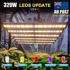 BAR-4000W Full Spectrum w/Samsung LED Grow Lights Dimmable 5x5ft Hydro Coverage