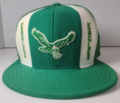 NFL Philadelphia Eagles Lucky Stripes AJD Vintage Trucker Snapback