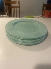 Villeroy & Boch Green Charger Service Plate 13” Made In Italy NEW