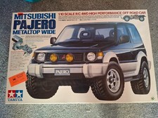 Tamiya  - Bausatz Mitsubishi PAJERO 1/10 - Metaltop Wide - Modell  58132 - NEU 