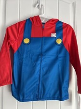 NEW NWT boys Size 6 Mario Nintendo Hooded Jacket