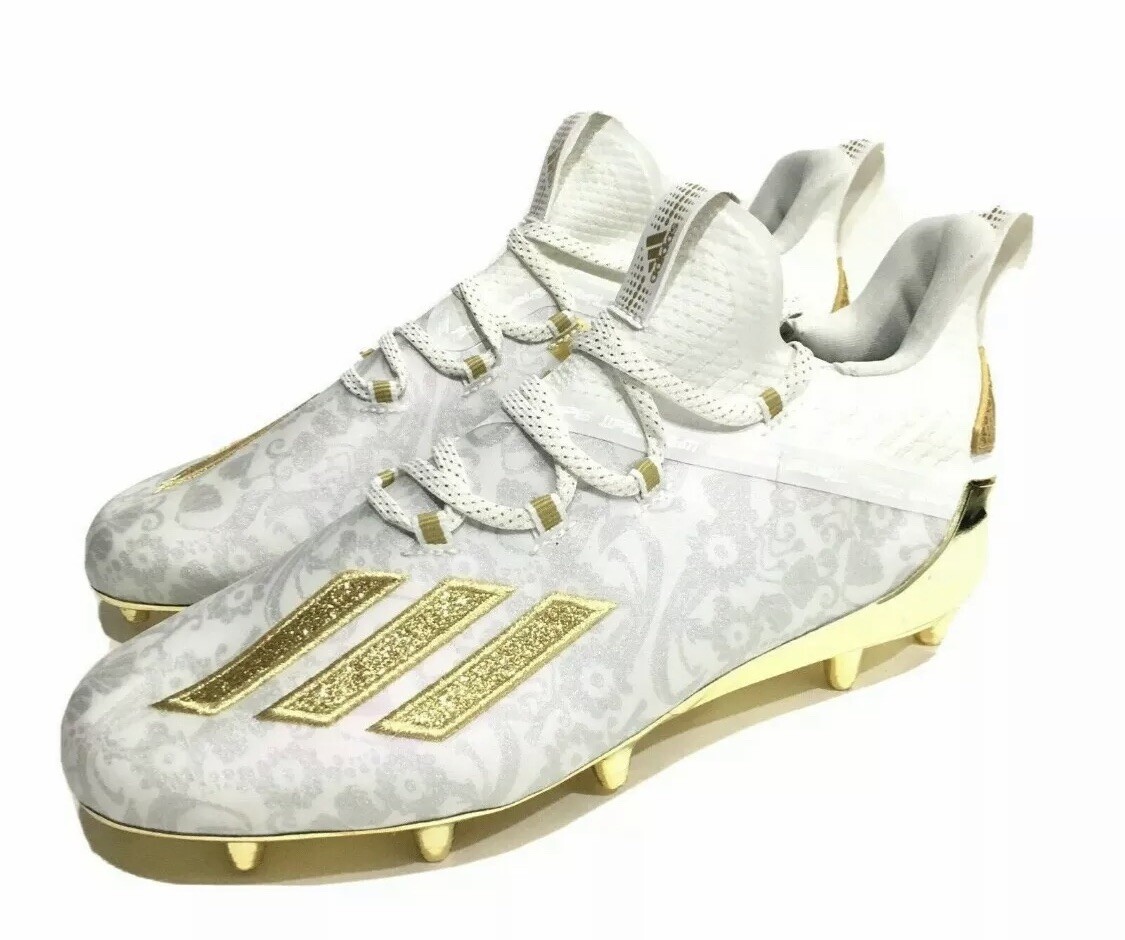 グローブ ADIDAS ADIZERO REIGN YING YANG 27.0 Adidas Adizero Young King New Reign White Football Cleats