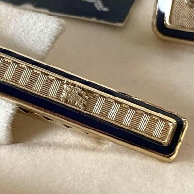 BURBERRY ストライプカフリンクス バーバリー 8角 ストライプ カフス カフリンクス｜Yahoo!フリマ