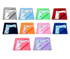 Multi color Baby Bed Protecting Water Absorbing Baby Dry sheet Pack of 10 