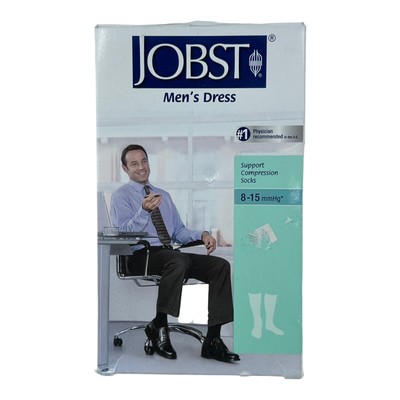 Jobst Mens Small Khaki Mild Support Dress Socks 8-15mmHg 110796-02