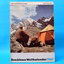 DDR Brockhaus-Weltkalender 1967 Kalender Abrei&szlig;-Kalender - Rarit&auml;t