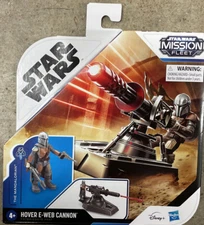 Star Wars The Mandalorian Mission Fleet Hover E-Web Cannon NEW in Box