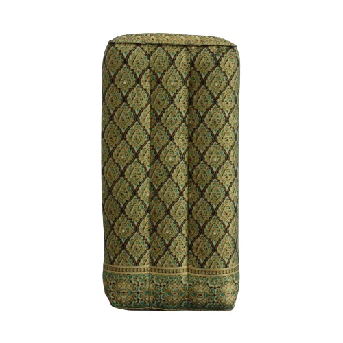 Cojín Kapok tailandés natural acolchado tailandés forma rectangular Foto 3 de 4