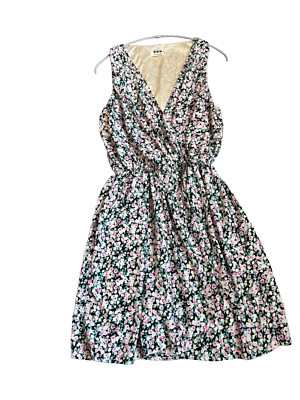 Boutique San Francisco Womens Dress size L floral mini