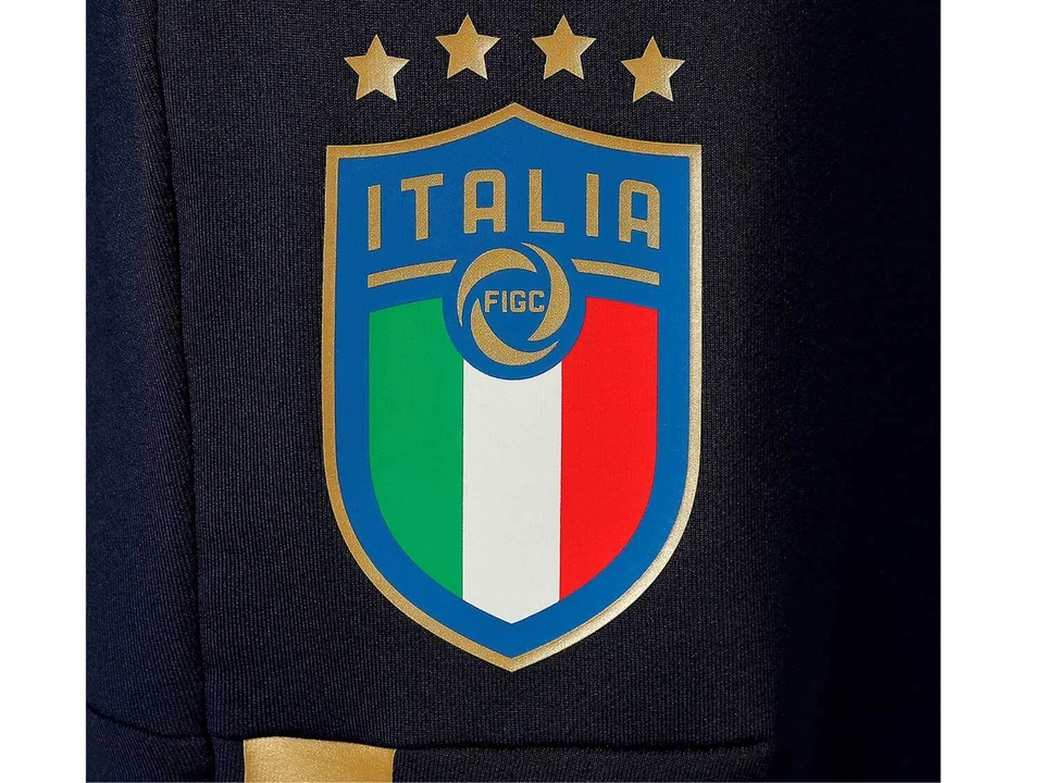 Pantaloni Prematch Puma FIGC Italia Azzurri Blu M L XL XXL - Immagine 4 di 4