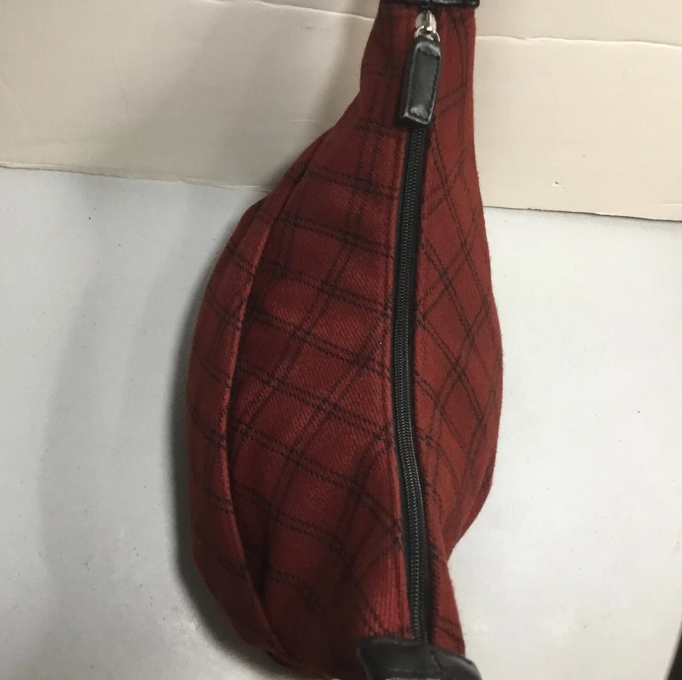 Vintage Croft Barrow Bolso de Mano Monedero Correa para el Hombro, Bien Hecho, Otoño, Invierno Foto 3 de 4