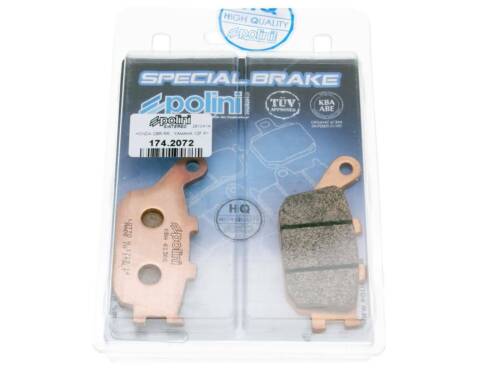 Paire Plaquette de Frein Sintered Arrière POLINI Kawasaki Z750 S 750 2007>2007 - Photo 2/3