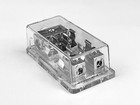2-Position  AGU Fuse Power Distribution Block 1x4-Gauge In and 2x8-Gauge Out