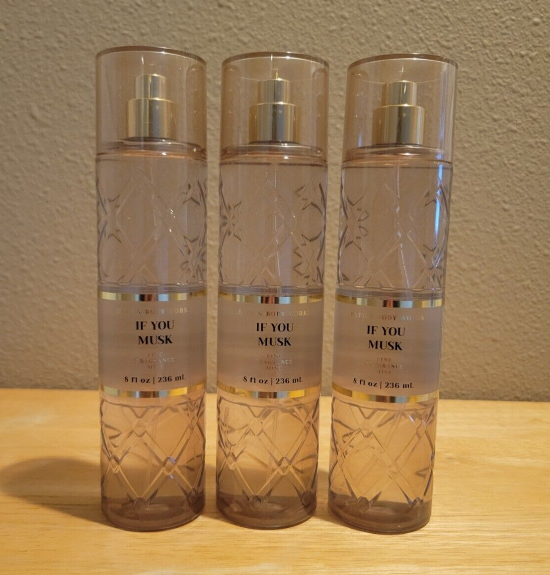 Bath & and Body Works If You Musk Fragrance Mist - 3 pc | eBay