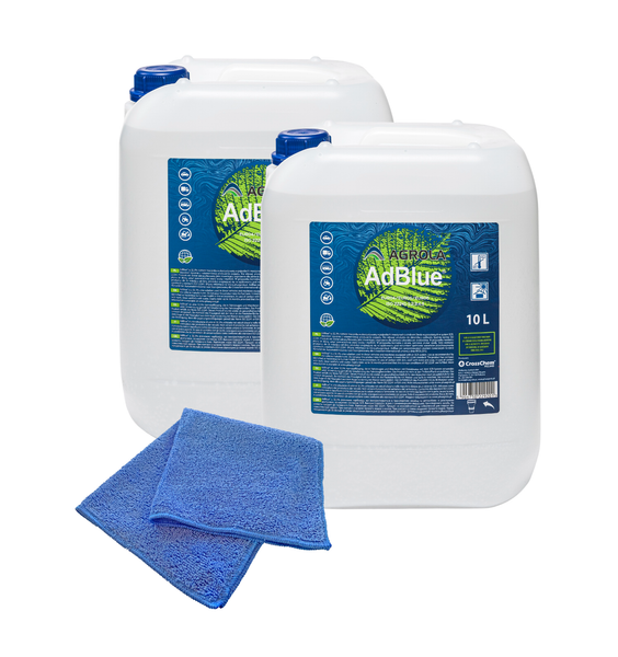 2X 10 Liter Agrola Adblue Kanister DEF HarnstofflöSung+AusgießEr BMW VW Audi PKW-image