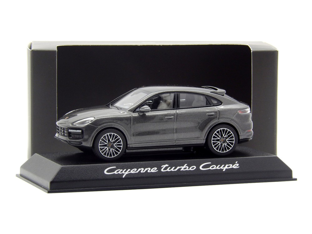 1/43 Porsche Cayenne Turbo Coupe Grey Metallic 2019 Norev Diecast Model WAP0203160K
