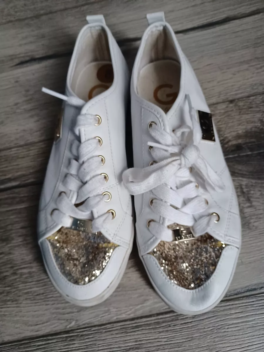 Guess tennis shoes glitter sale