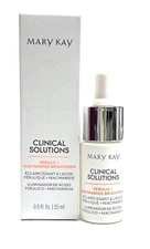 MARY KAY CLINICAL SOLUTIONS FERULIC + NIACINAMIDE BRIGHTENER~177902~NIB!