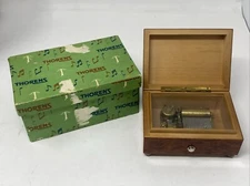 THORENS MUSIC BOX w/ 3 Songs, MADE IN SWITZERLAND, AL350, Vintage early 1900's