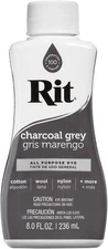 Rit, All Purpose Liquid Dye, Charcoal Grey, 8 fl oz