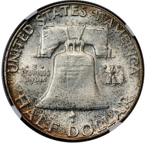 $15,500 NGC Guide: 1951 50C MS67 Full Bell Lines Lot #572 - Picture 2 of 6