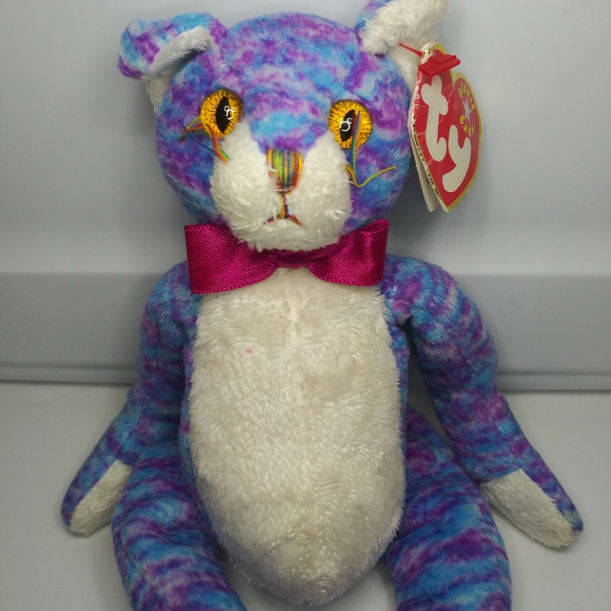 TY Beanie Babies Collection Retired Kooky The Cat October 24,2000