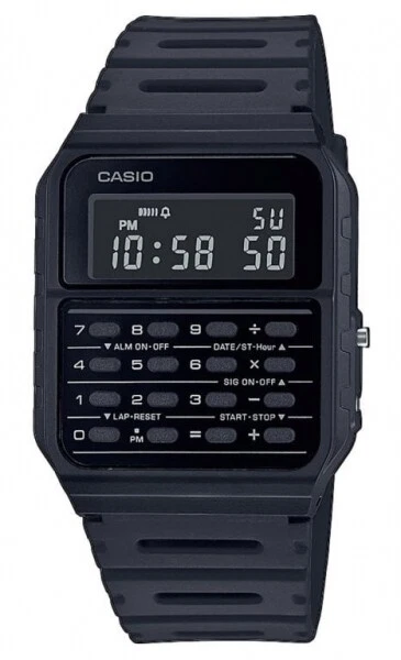 Casio CA53WF 1B Reloj caballero Crono Alarma y Calculadora