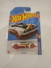 Hot Wheels Fast Fish HW Speed Team Track Stars 2/5 47/250 Racing Car Long Card
