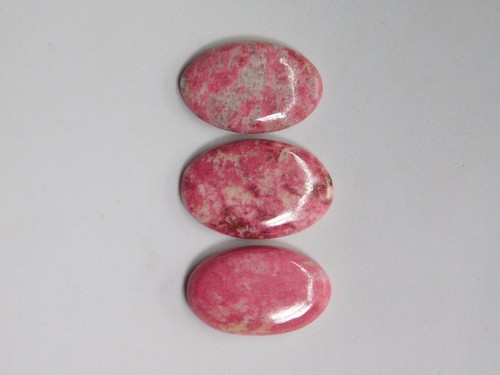 Pietra Preziosa Sciolta 100% Naturale Tulite Rosa Cabochon per Gioielli 71 Cts. ME-2851 - Foto 3 di 4