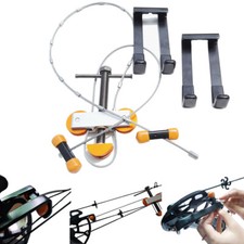 Portable Compound Bow Press Quad Bracket Repair String Changer Archery Tool Set