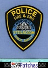 Steilacoom Public Safety Washington Dps Police Fire Rescue Patch City Hall 9C