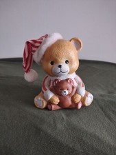 Vintage Teddy Bear Christmas Around The World 1987 - Light Missing House Lloyd