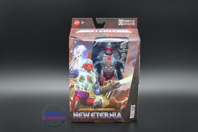 Masters of the Universe Masterverse New Eternia Roboto (US Card) NEU / OVP