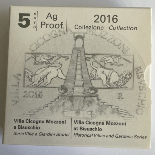 5 Euro Italien 2016 in PP, Villa Cicogna Mozzoni - Bild 4 von 4